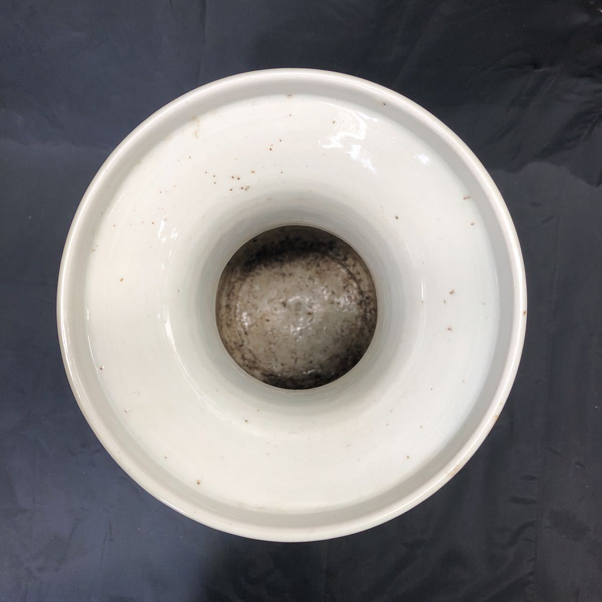 K14 中国美術？ 壺 花瓶 花器 大壺 直径21cm 高さ43cm