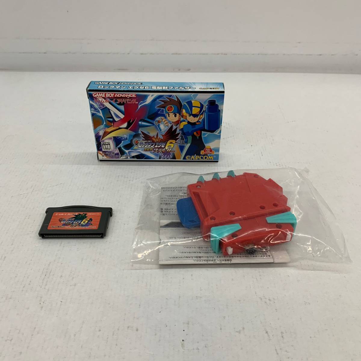 No.8473 ☆1円～【GBA】ロックマンエグゼ6 電脳ファルザー・電脳獣