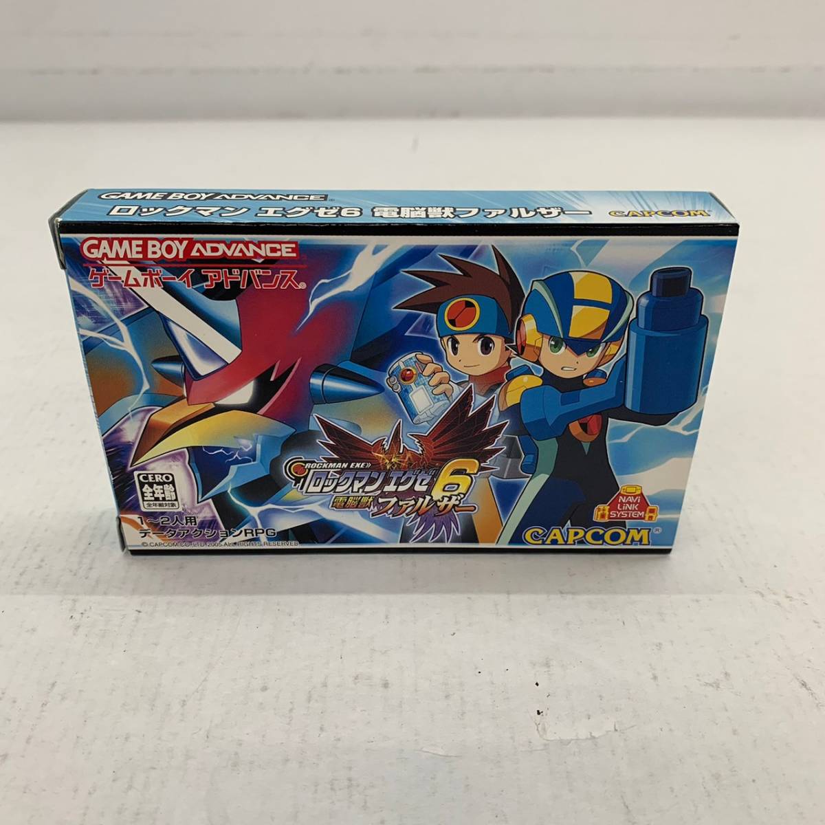 No.8473 ☆1円～【GBA】ロックマンエグゼ6 電脳ファルザー・電脳獣