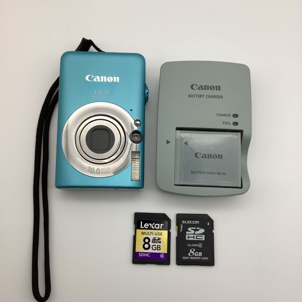 IXY Canon DIGITAL デジカメ 10S キャノン シルバー ixyのフリマ