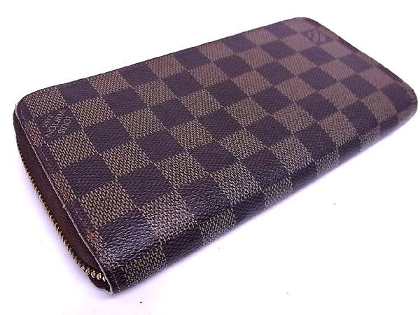 1円 LOUIS VUITTON ルイヴィトン N41661 ダミエ ジッピー