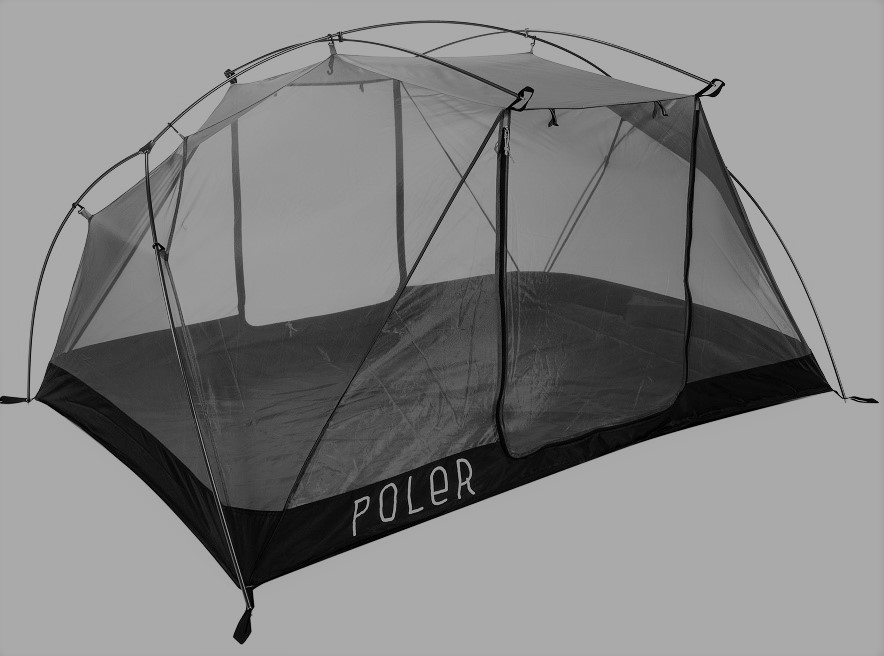 Polerポーラー/2-MAN TENT 2人用テント新品0FBLACK-1 MAN TENT 0 STUFF
