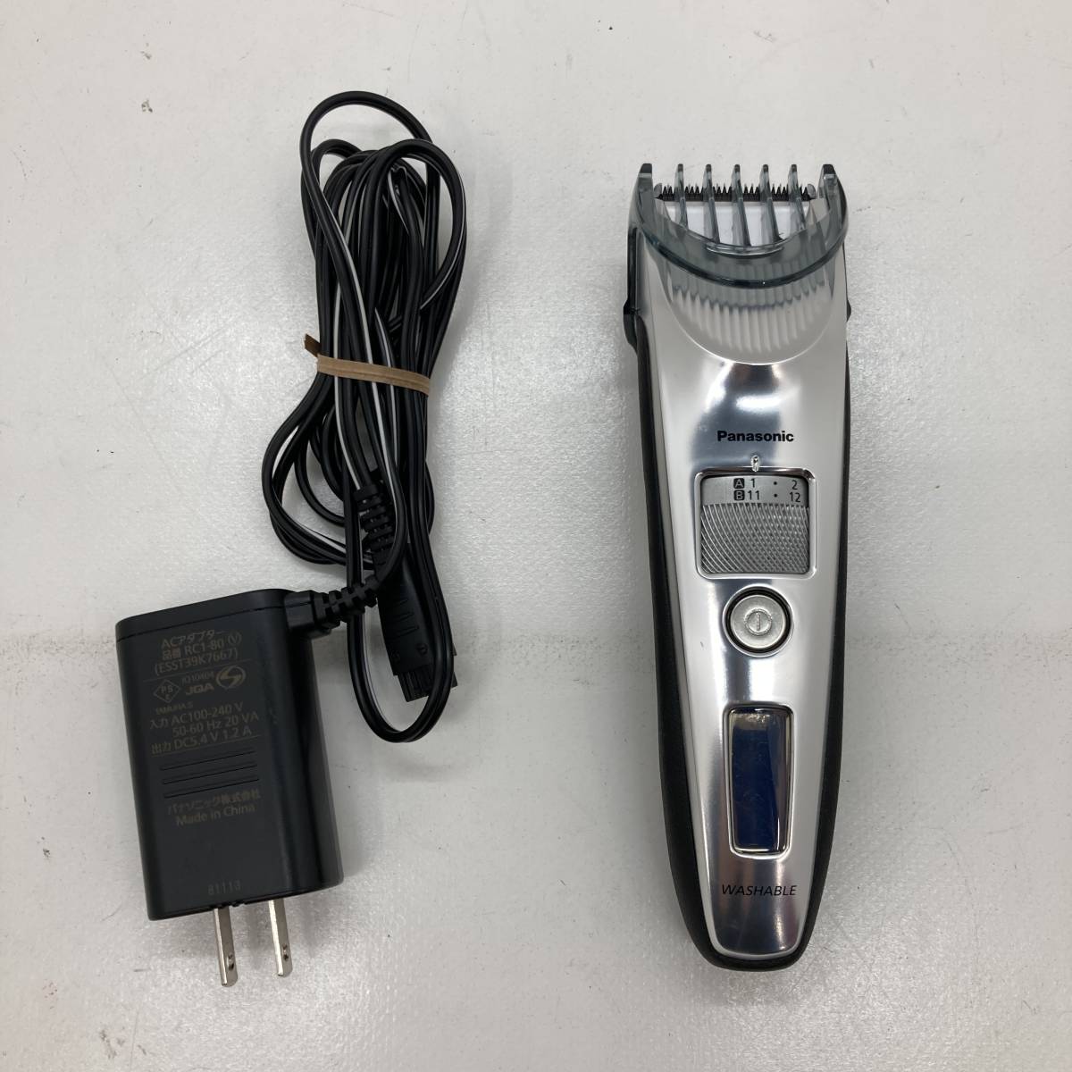 1円～】Panasonic パナソニック バリカン ヘアカッター リニア 日本製
