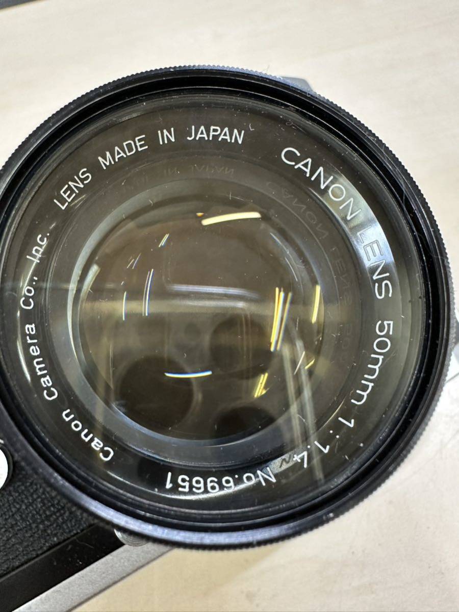 canon MODEL 7 キャノン LENS 50m 1:1.4 レンジファインダー カメラ