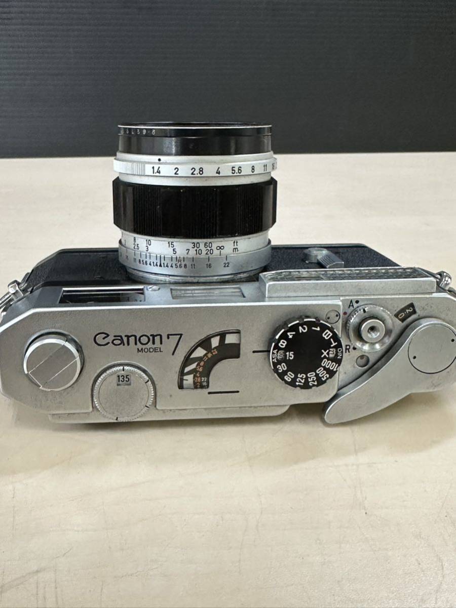 canon MODEL 7 キャノン LENS 50m 1:1.4 レンジファインダー カメラ