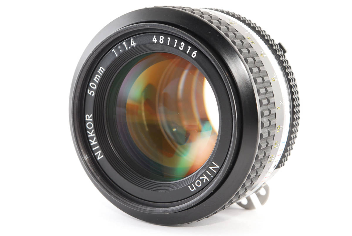 ☆超極上☆ニコン NIKON Ai NIKKOR 50mm f1.4 ☆完動☆#14592