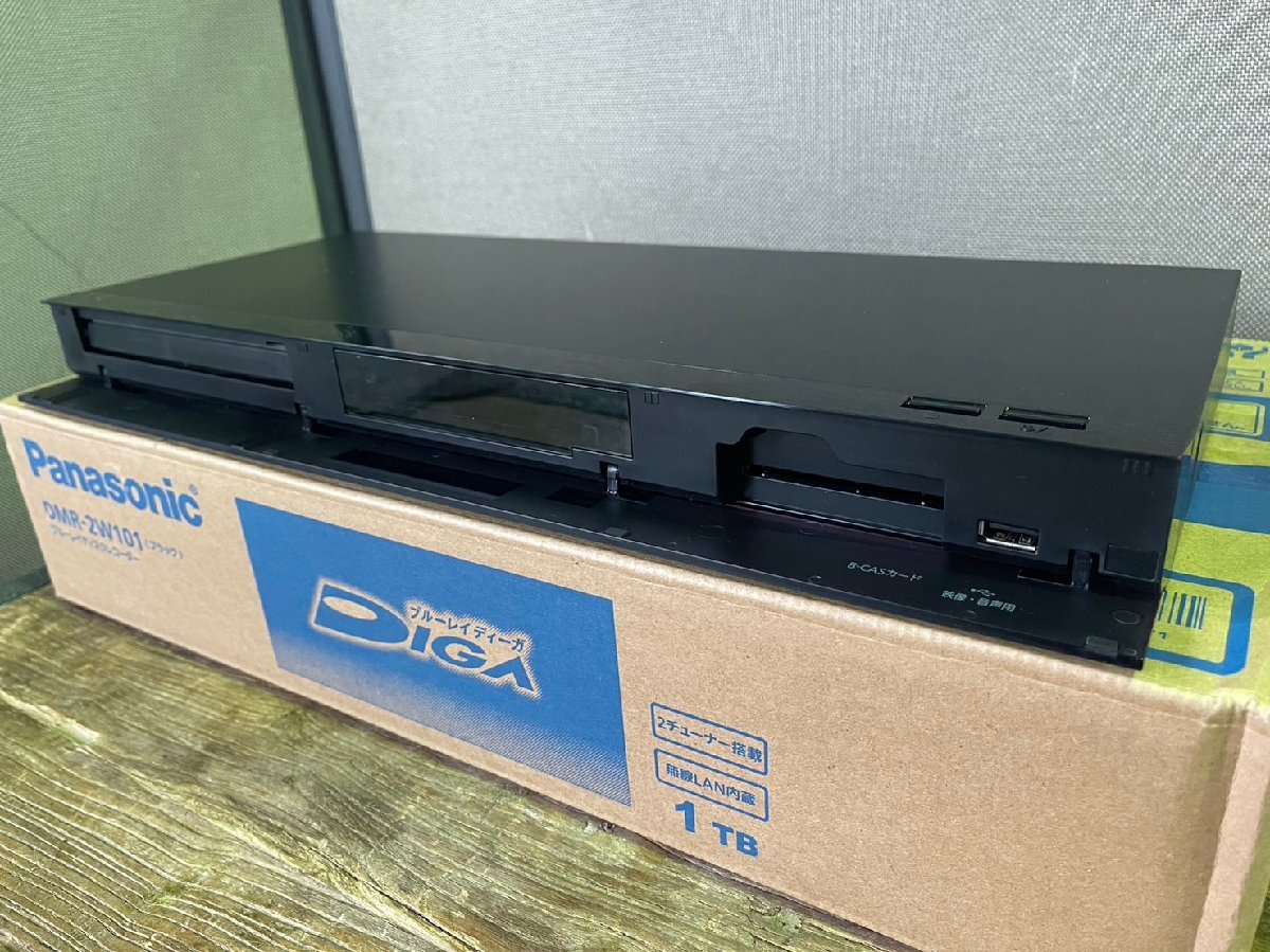 パナソニック ブルーレイレコーダー DIGA(ディーガ) DMR-2W101 [1TB /2  