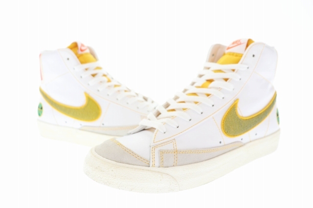 ナイキ NIKE BLAZER MID '77 VNTG RAYGUNS ブレーザー ミッド ヴィンテージ レイガンズ DD9239-100 27 白 ホワイト ブランド古着ベクトル