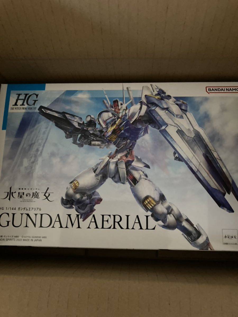 HGガンプラ未組立品ガンダムエアリアル他5点＋未開封品デカール水星の魔女汎用① 未組立 HG ガンダムエアリアル 水星の魔女 HG 水星の魔女 ガンダム