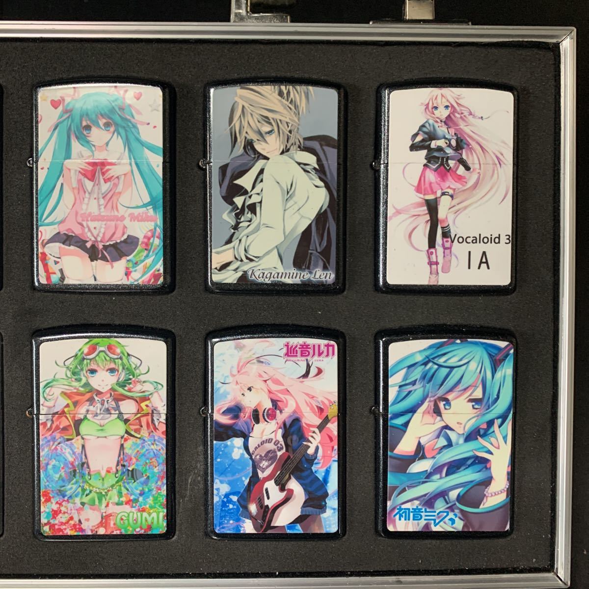 1円〜】希少 ボカロオイルライター 10点セット 初音ミク 鏡音レン 巡音 