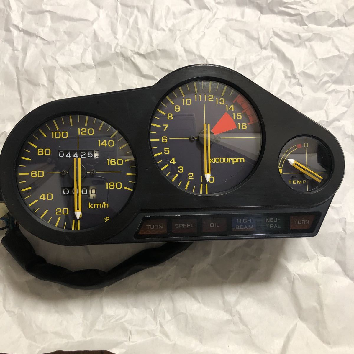 VFR400K メーター CBR400F流用 VT250 掻い VF400