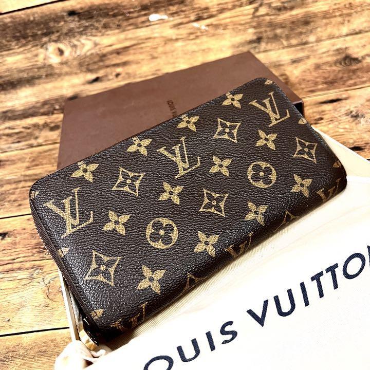 ルイ ヴィトン　モノグラム　ジッピーウォレット　長財布 長財布 ルイヴィトン ジッピーウォレット ヴィトン ルイ ホワイト