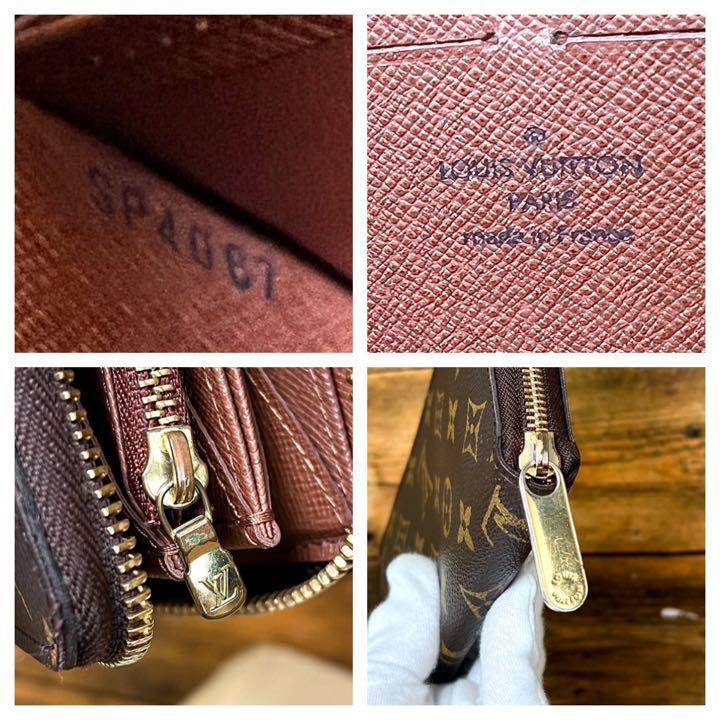 ルイ ヴィトン　モノグラム　ジッピーウォレット　長財布 長財布 ルイヴィトン ジッピーウォレット ヴィトン ルイ ホワイト