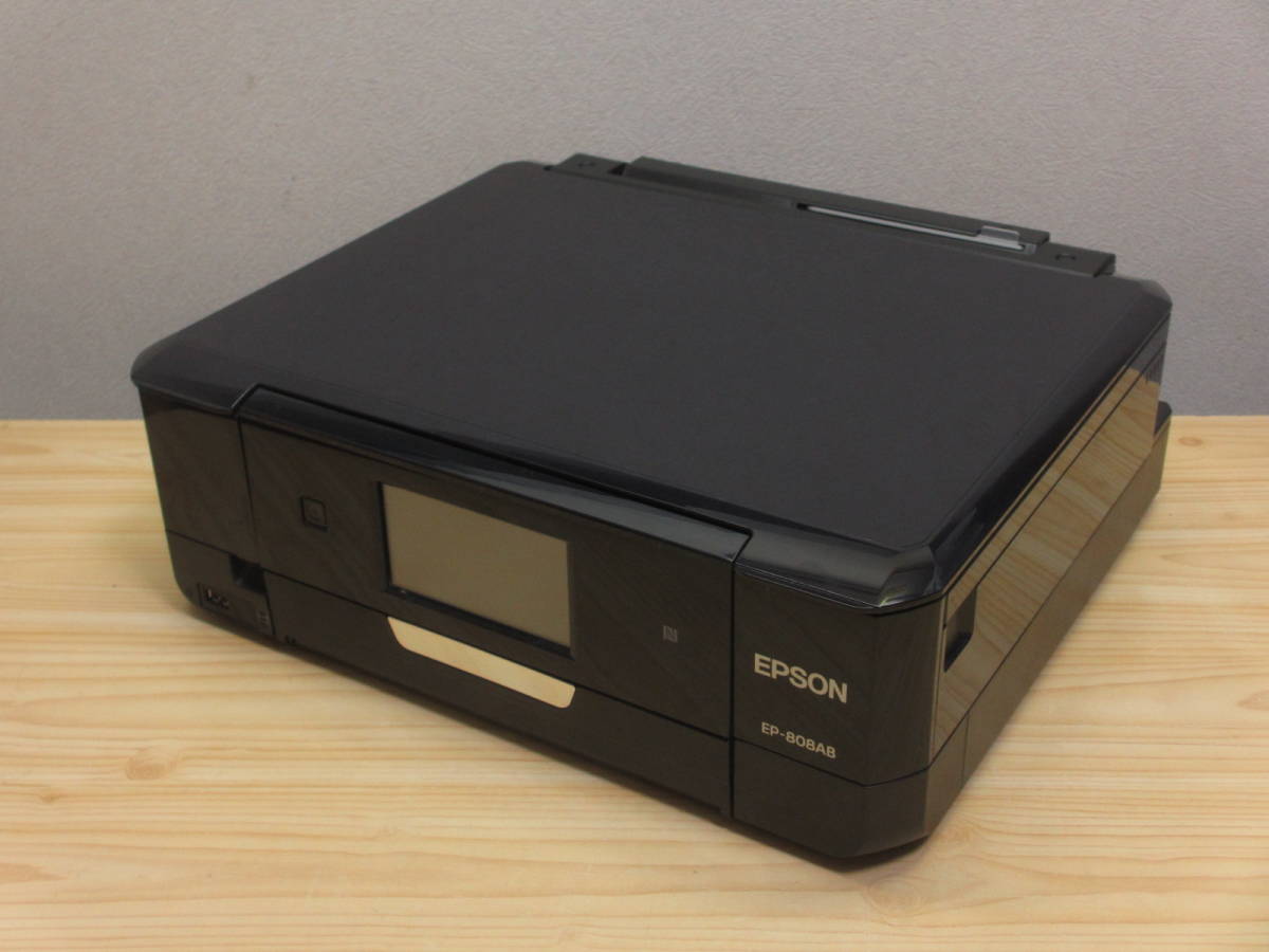 ☆ジャンク品☆EPSON・エプソンプリンター・EP-808AB（ブラック