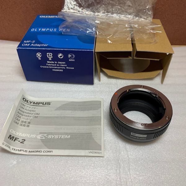 OLYMPUS | マウントアダプター OM ADAPTER MF-2 (オリンパス) MF-1 フォーサーズシステムマウント用 OMアダプター オリンパス Concept レンズマウントアダプター K&amp;F Rayqual マウント