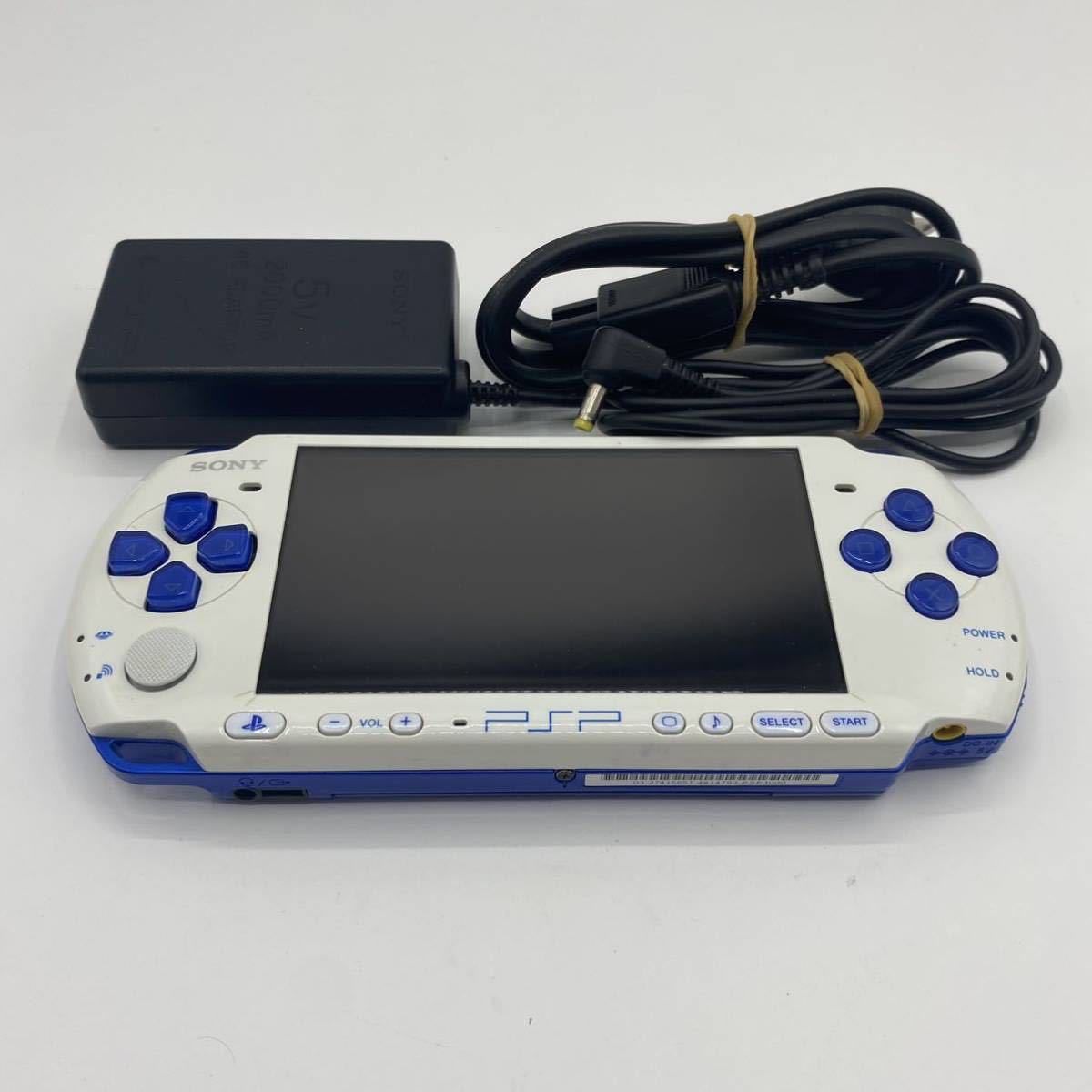 低価，人気セール PSP-3000 本体 バリューパック ホワイト ブルー(PSP3000シリーズ)｜売買されたオークション情報、yahooの商品情報をアーカイブ公開 - オークファン PSP本体