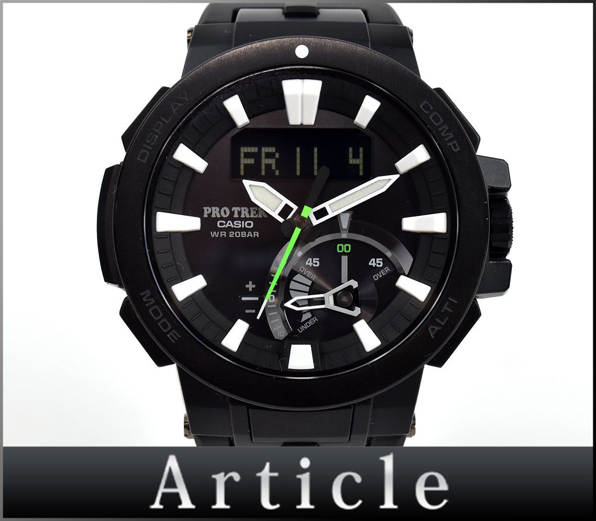 136536 CASIO カシオ プロトレック 腕時計 電波 ソーラー PRW-700FC  