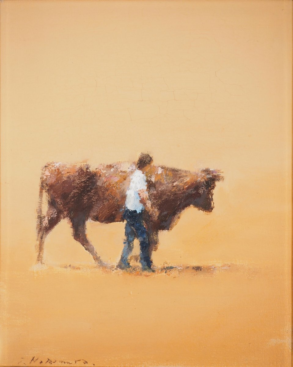 生駒泰充 ～ 重厚な作風 個展多数人気作家 ～ 二紀会委員、京都精華