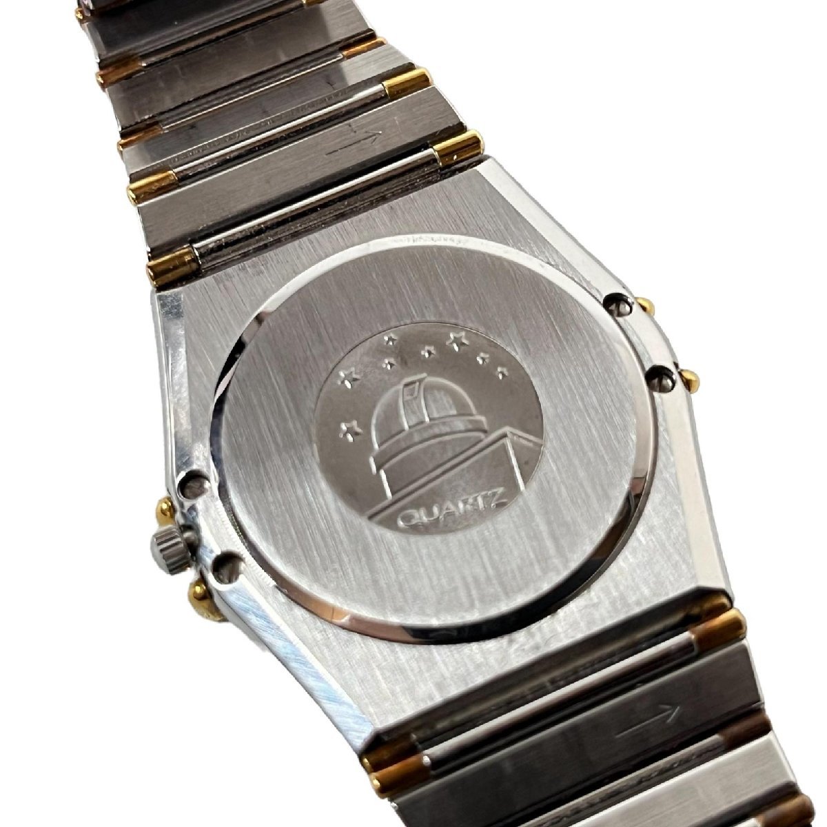 OMEGA オメガ メンズ コンステレーション デイデイト 白文字盤 SS 