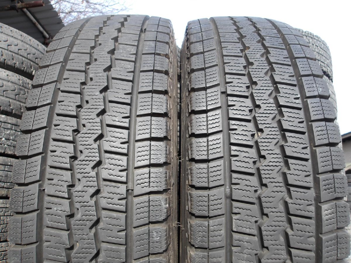 J69 195/80R15 冬2本セット スタッドレス LT 107/105L 195/80-15 195-80-15 DUNLOP WINTER MAXX SV01 ハイエース キャラバン
