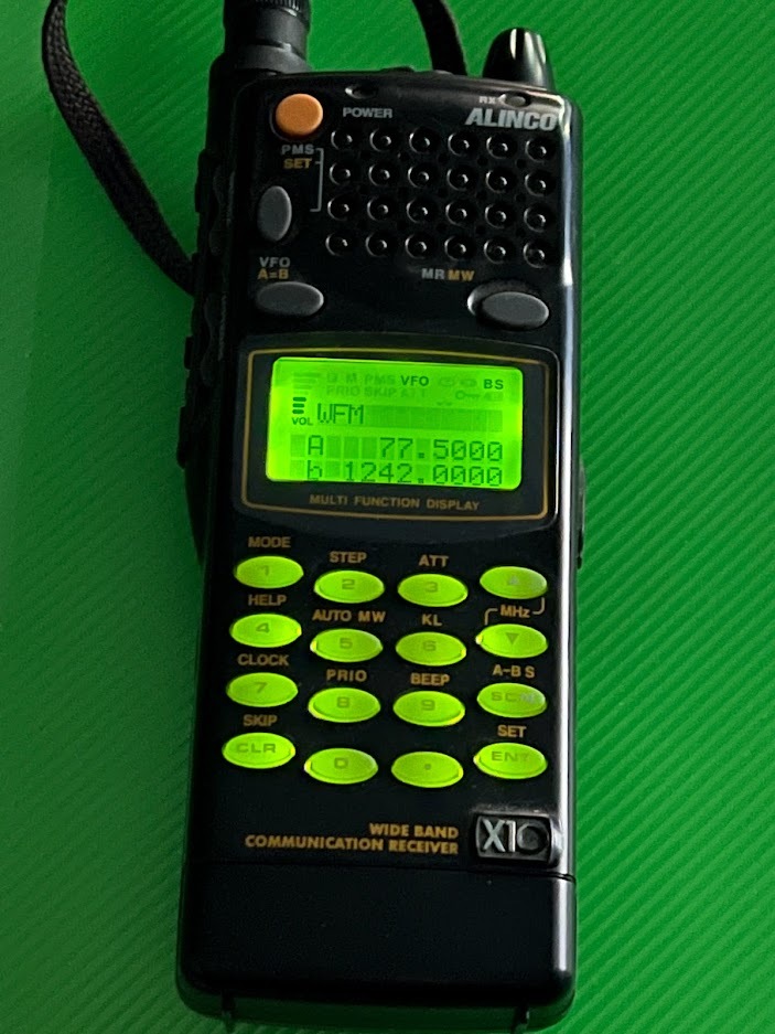 ALINCO 広帯域受信機 ワイドバンドレシーバー DJ-X10 アルインコ