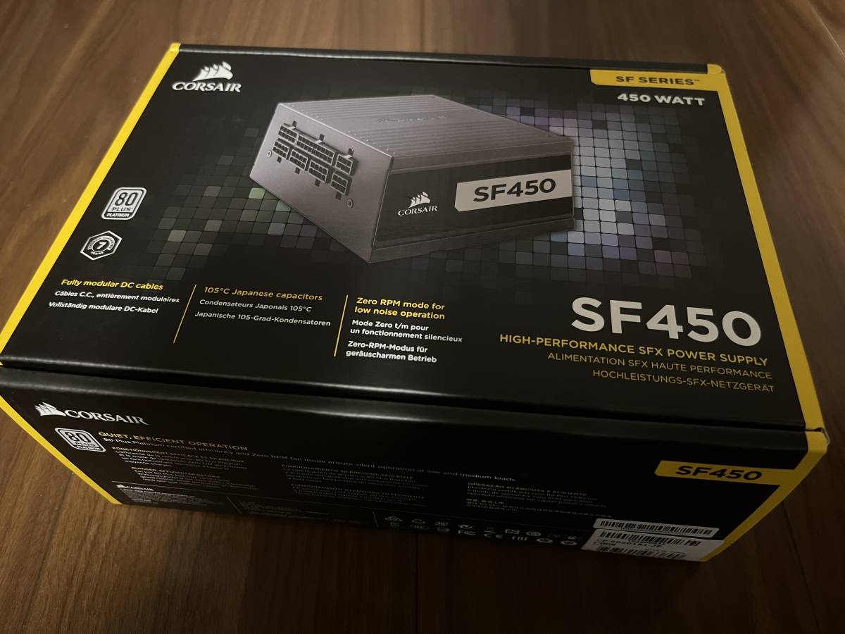 Corsair SF450 PLATINUM SFX電源 CP-9020181-JP