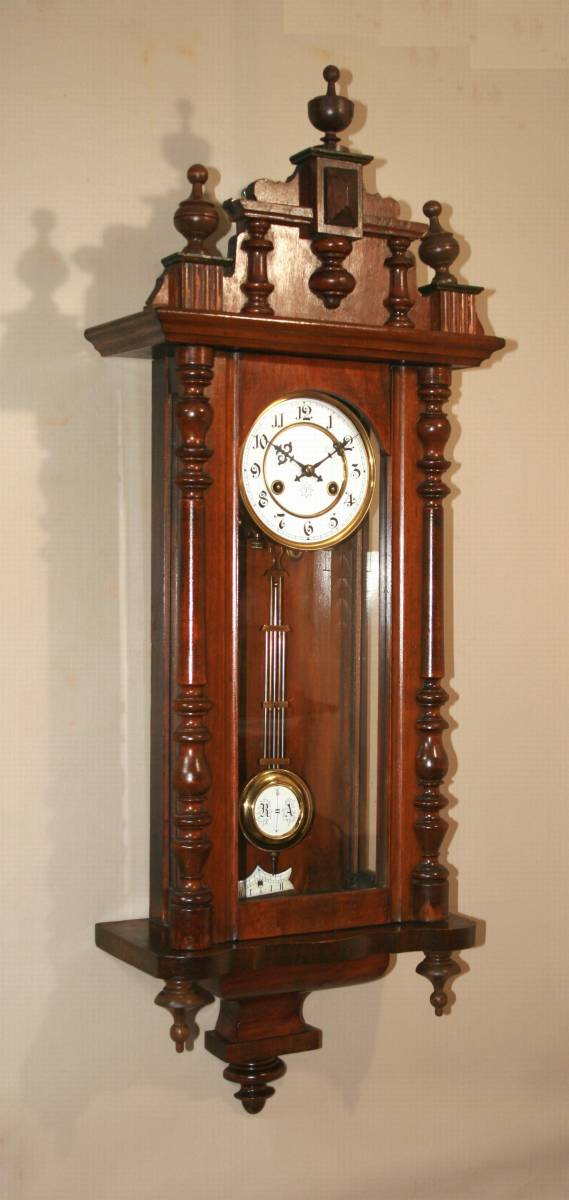 ユンハンス　スリゲル型　柱時計　オーバーフォール済 ユンハンス スリゲル型 柱時計 オーバーフォール済 【公式通販】