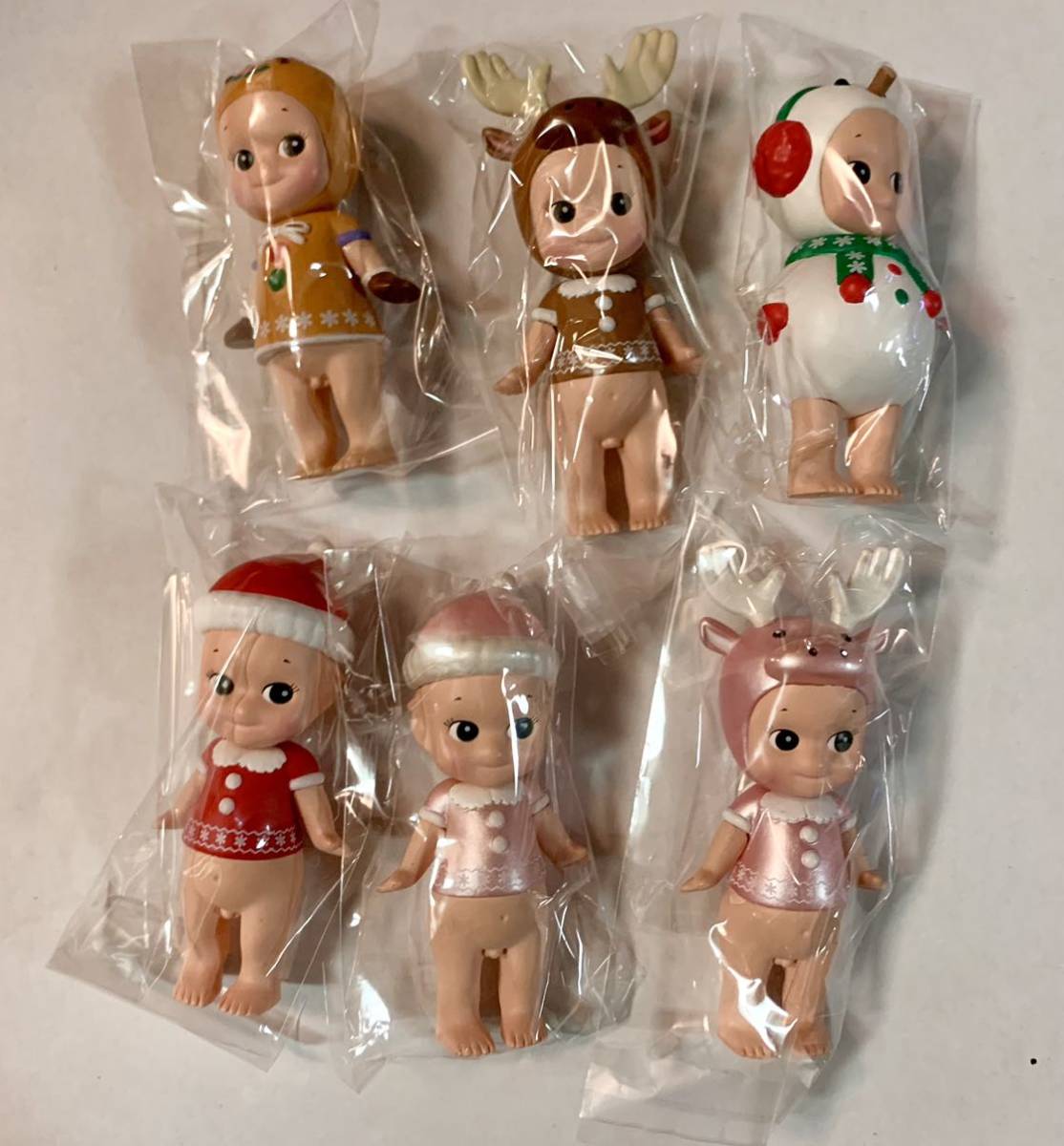 送料無料，低価 ソニーエンジェル Sonny Angel クリスマス 2013年バージョン 6体セット サンタ トナカイ シークレット(キューピー)｜売買されたオークション情報、yahooの商品情報をアーカイブ公開 - オークファ キャラクター
