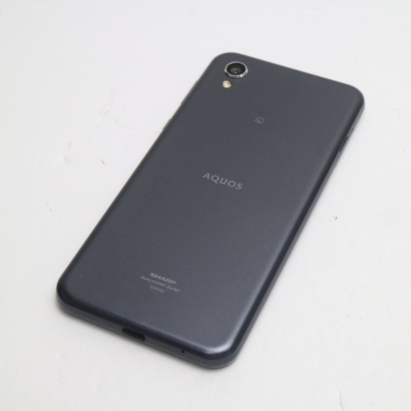 超美品 SHV43 AQUOS sense2 ニュアンスブラック スマホ 本体 白ロム