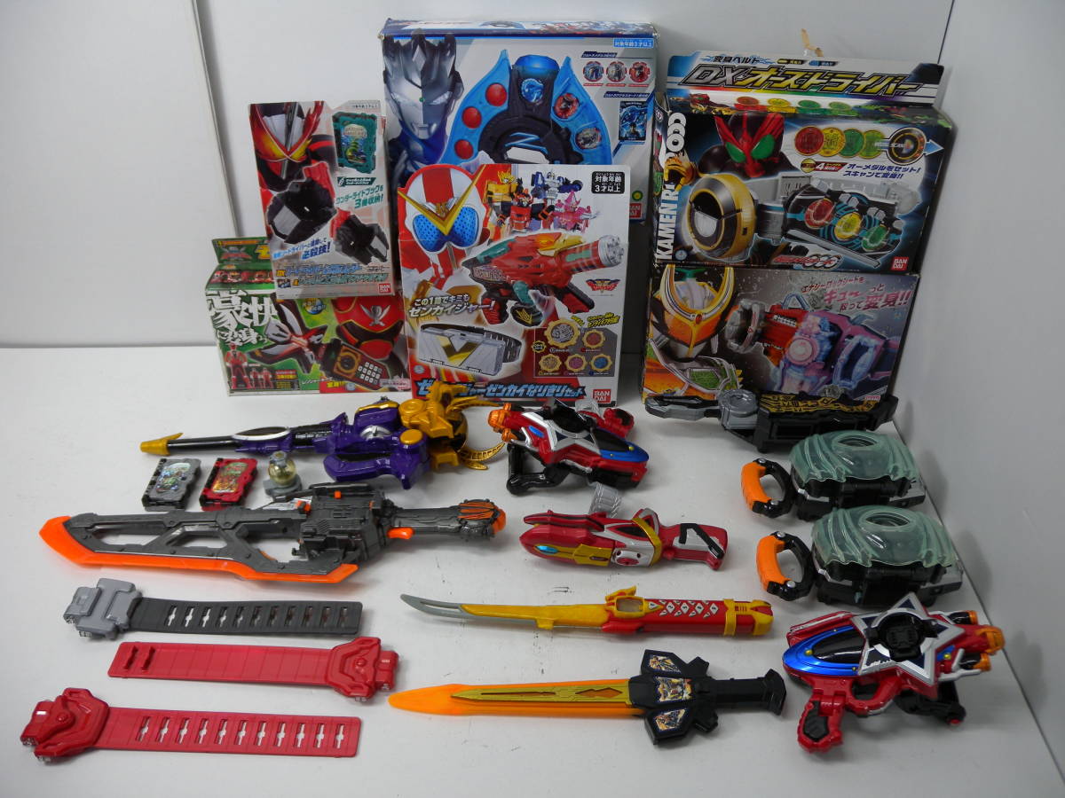  30 140/ 仮面ライダー 戦隊系など 特撮おもちゃ まとめ ジャンク 1206(仮面ライダー)｜売買されたオークション情報、yahooの商品情報をアーカイブ公開 - オークファン 仮面ライダー