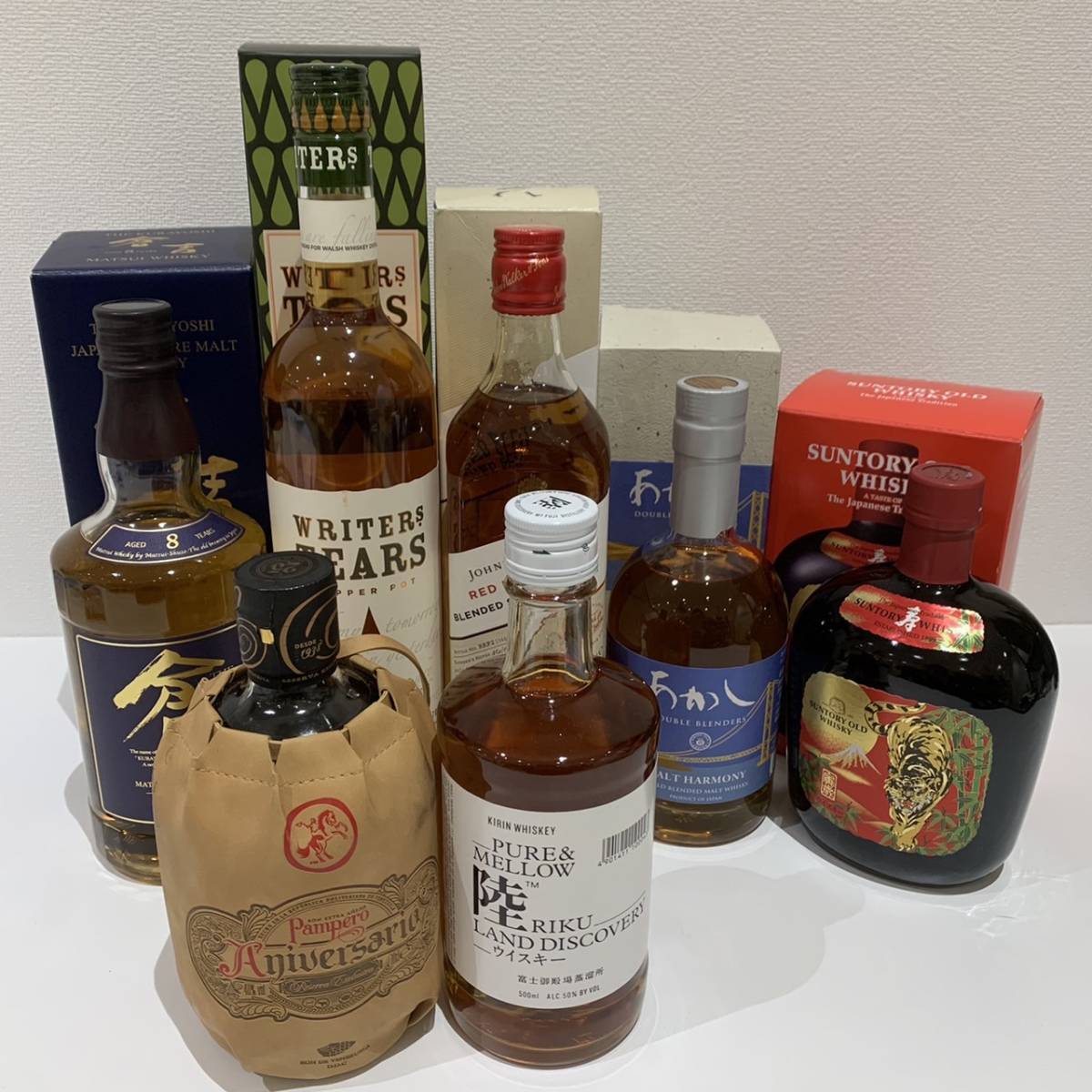 AMT-372 【1円～】未開栓 お酒おまとめ 計7点 あかし 倉吉 陸など  