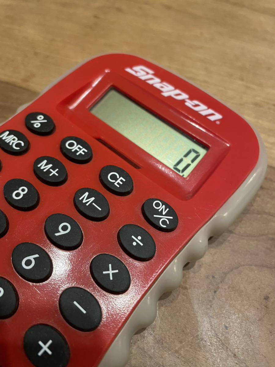 スナップオン snap-on ソーラー電卓 世田谷ベース