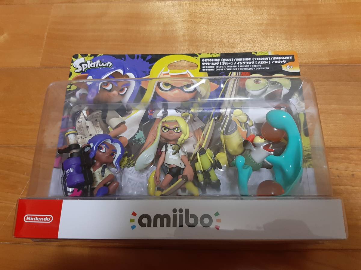 スプラトゥーン3 アミーボ トリプルセット amiibo インクリング オクト 
