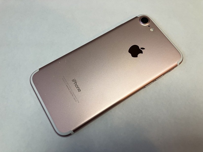 FB537 SIMフリー iPhone 7 128GB ローズゴールド ジャンク ロックOFF