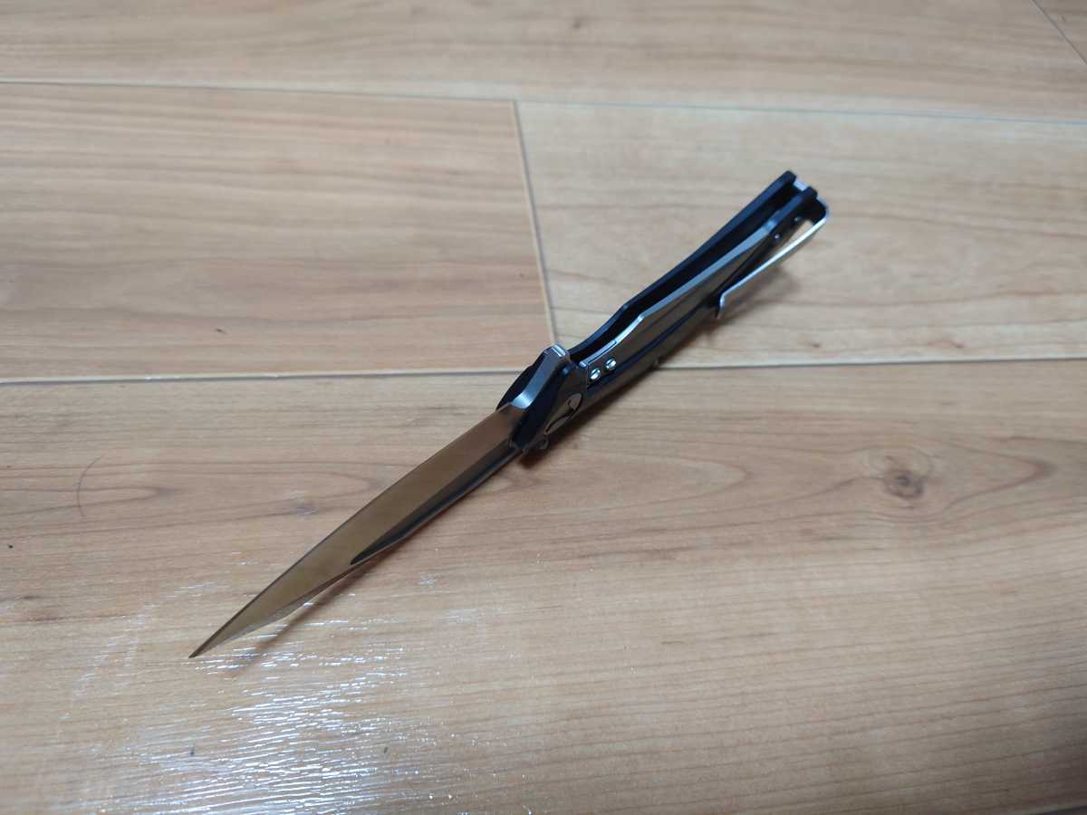 Microtech Marfione Custom Mini Matrix Stonewash Carbon Fiber 