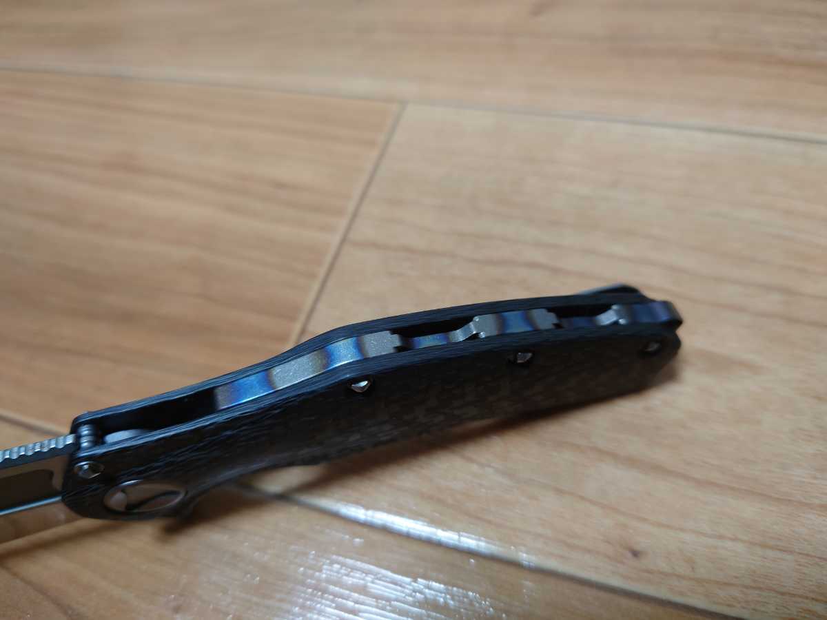 Microtech Marfione Custom Mini Matrix Stonewash Carbon Fiber 