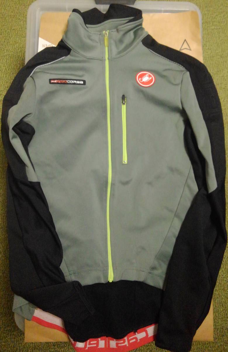  castelli trasparente2 wind jersey size:M カステリ 長袖ウィンドブレークジャージ Mサイズ(Mサイズ)｜売買されたオークション情報、yahooの商品情報をアーカイブ公開 - オークファン 男性用