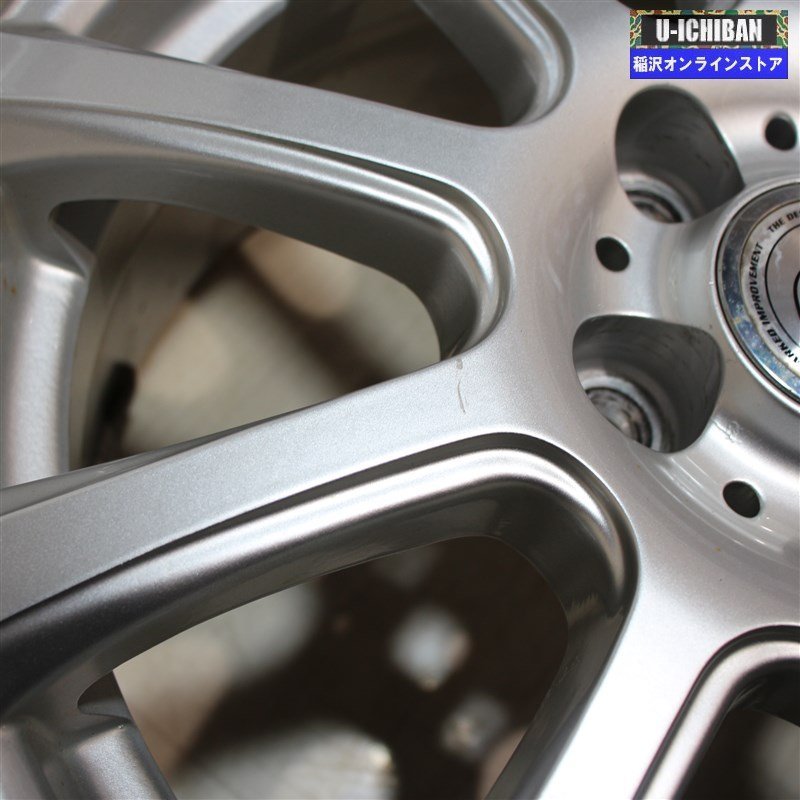 195/65R15 プリウス 等 ジョーカー 6-15+43 5H100 2021年製 トーヨー トランパスTX 15インチ スタッドレス 4本セット 009 プリウス 195&frasl;65R15 等 TOYOTA 0 バリ溝！キレイ！ほぼ10分☆プリウス