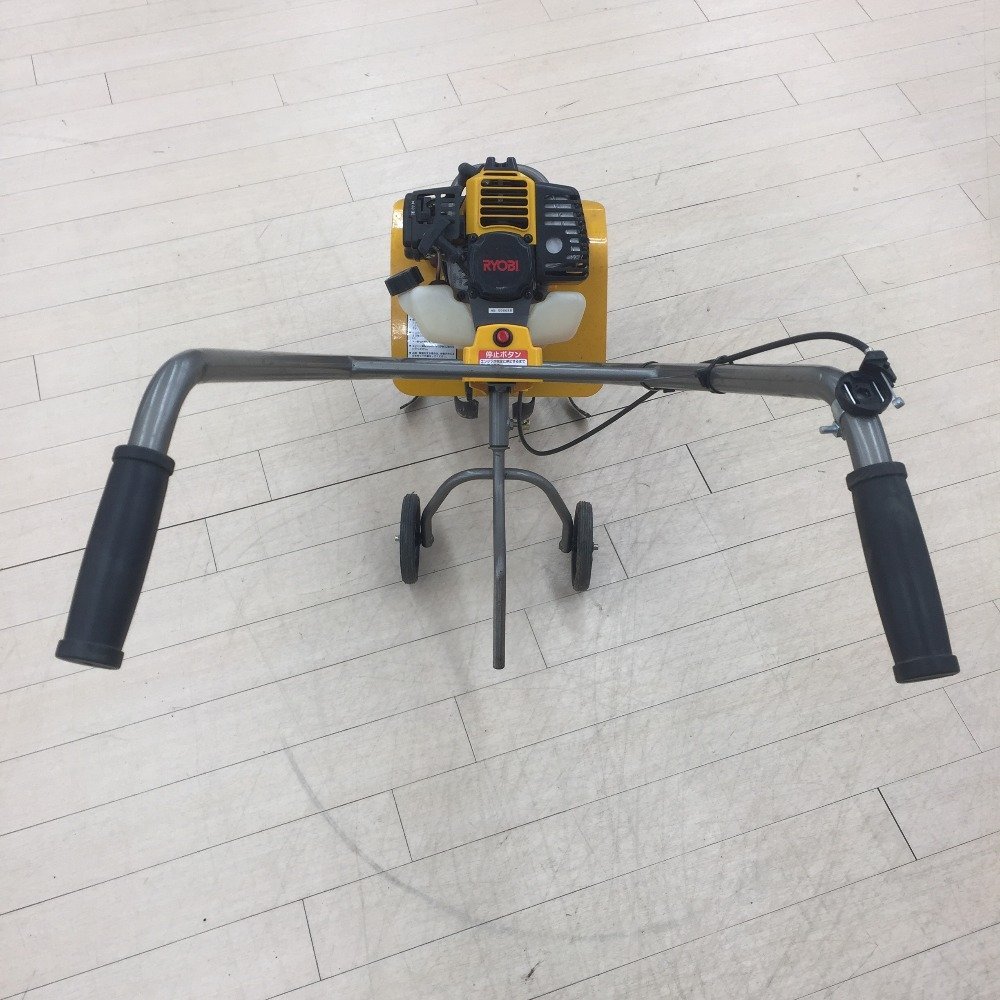 RYOBI KYOCERA 京セラ 小型耕うん機 エンジンカルチベータ 不動 本体のみ RCV-330 中古 ジャンク品