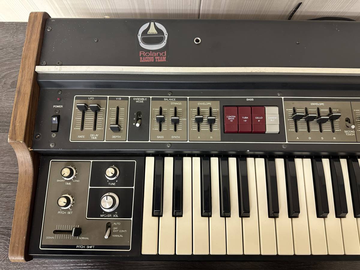 希少】Roland RS-505 Paraphonic-505 アナログシンセサイザー 中古品