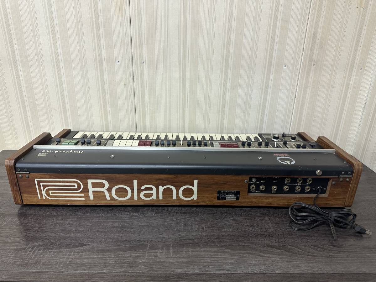 希少】Roland RS-505 Paraphonic-505 アナログシンセサイザー 中古品
