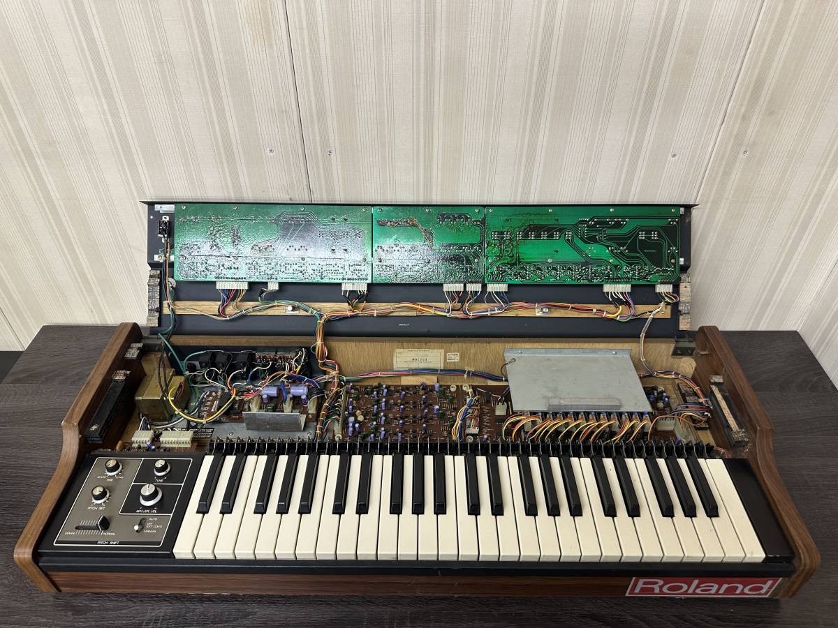 希少】Roland RS-505 Paraphonic-505 アナログシンセサイザー 中古品