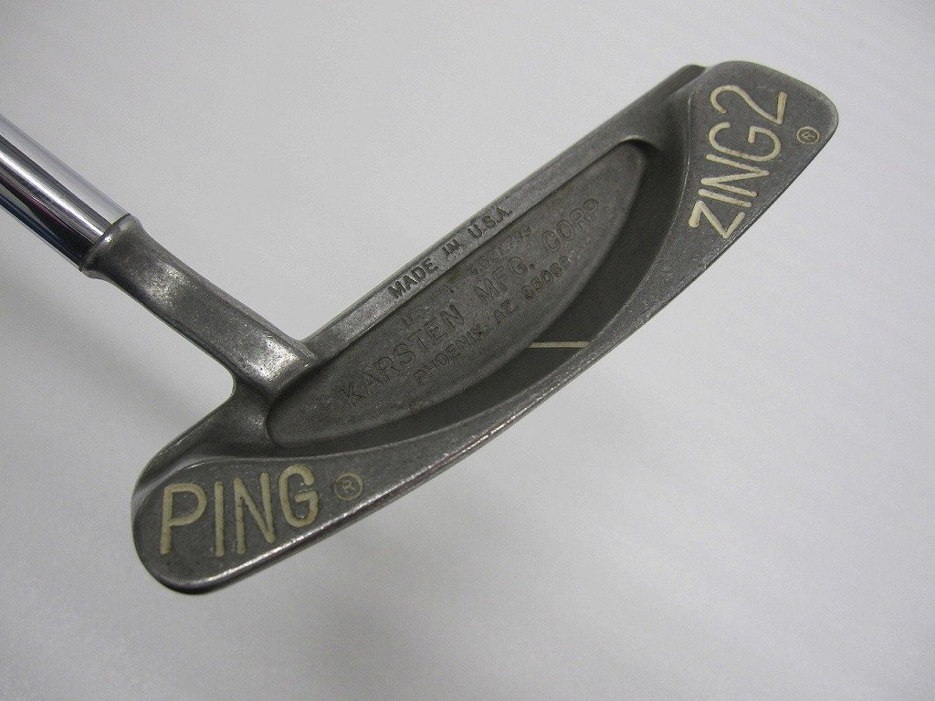 人気定番，品質保証 ピン PING 並品 右用パター シルバー ZING2(PING)｜売買されたオークション情報、yahooの商品情報をアーカイブ公開 - オークファン 男性右きき用