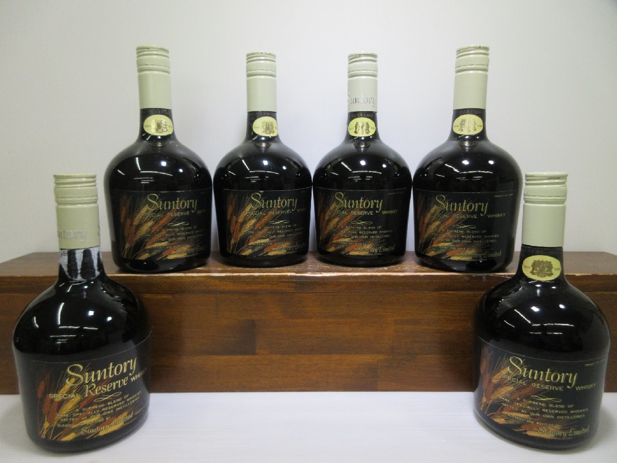 Suntory Special Reserve Whisky 6本入り 6本セット サントリー スペシャルリザーブ SUNTORY RESERVE 760ml 43