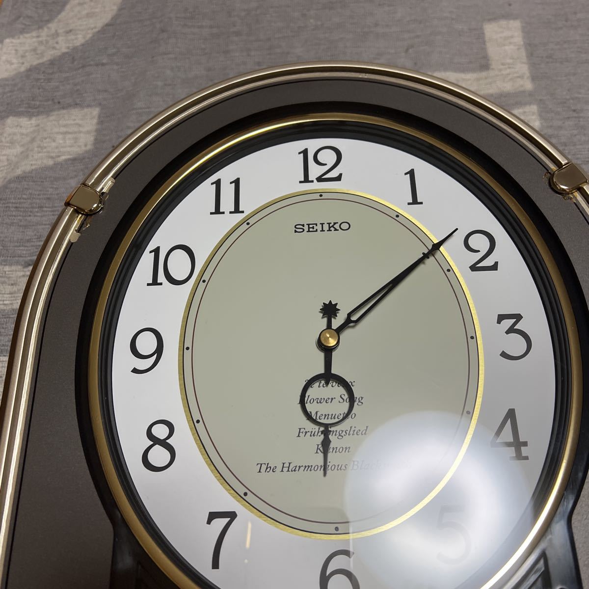 SEIKO セイコー 壁掛け時計 AM619N zigzag ジグザグ メロディ ウォール 