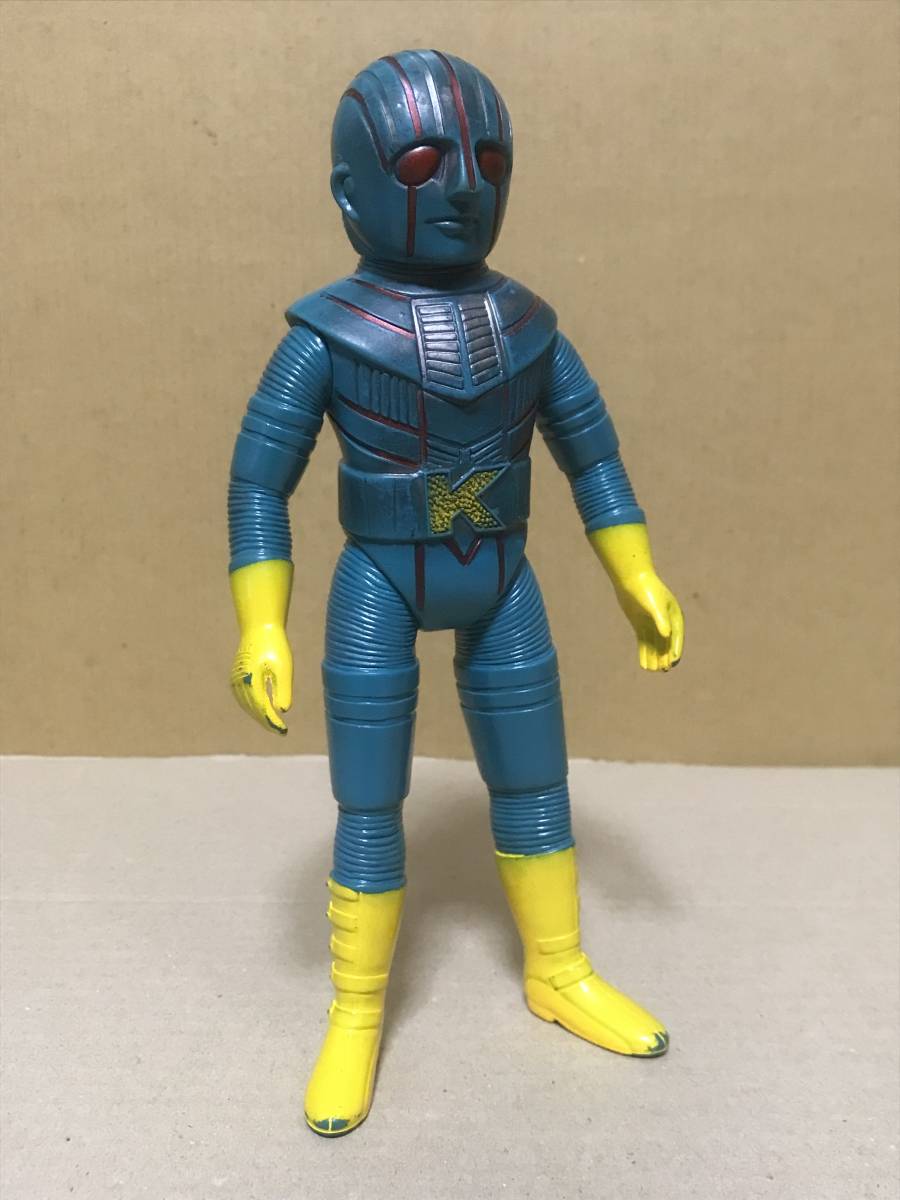 ポピー ロボット刑事K ミドルサイズ ソフビ 19cm 当時物 昭和レトロ 
