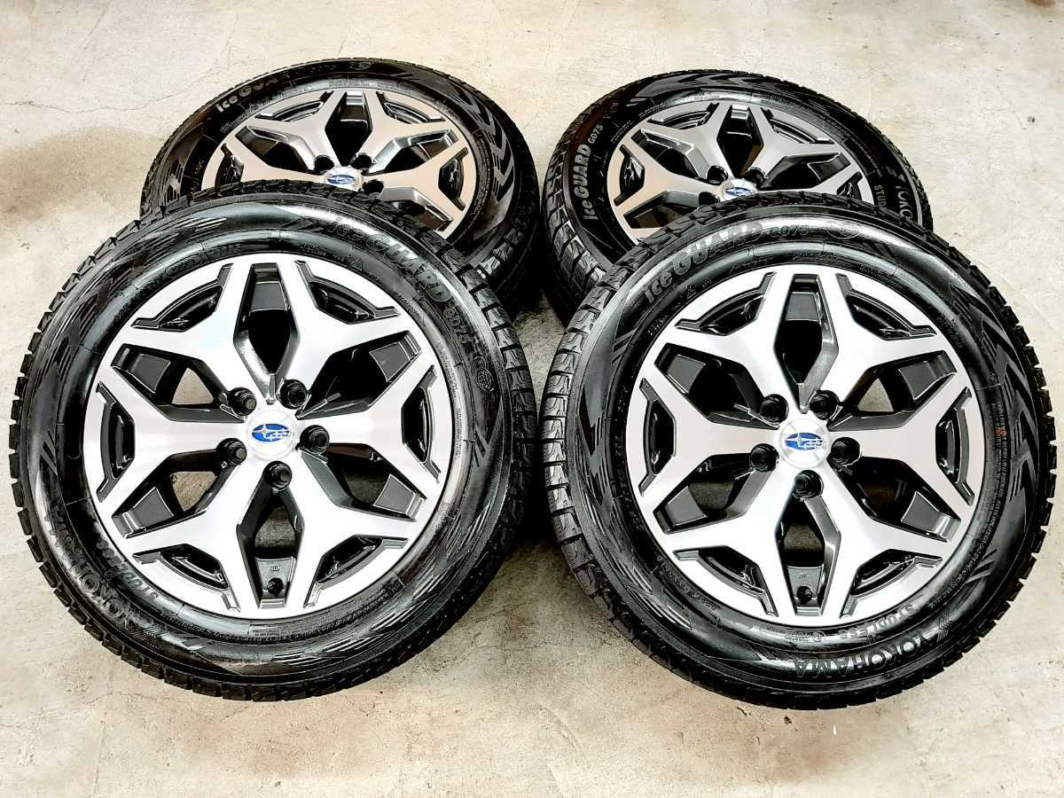 スバルSUBARU SK9 フォレスター プレミアム 純正ホイール4本 エンケイ