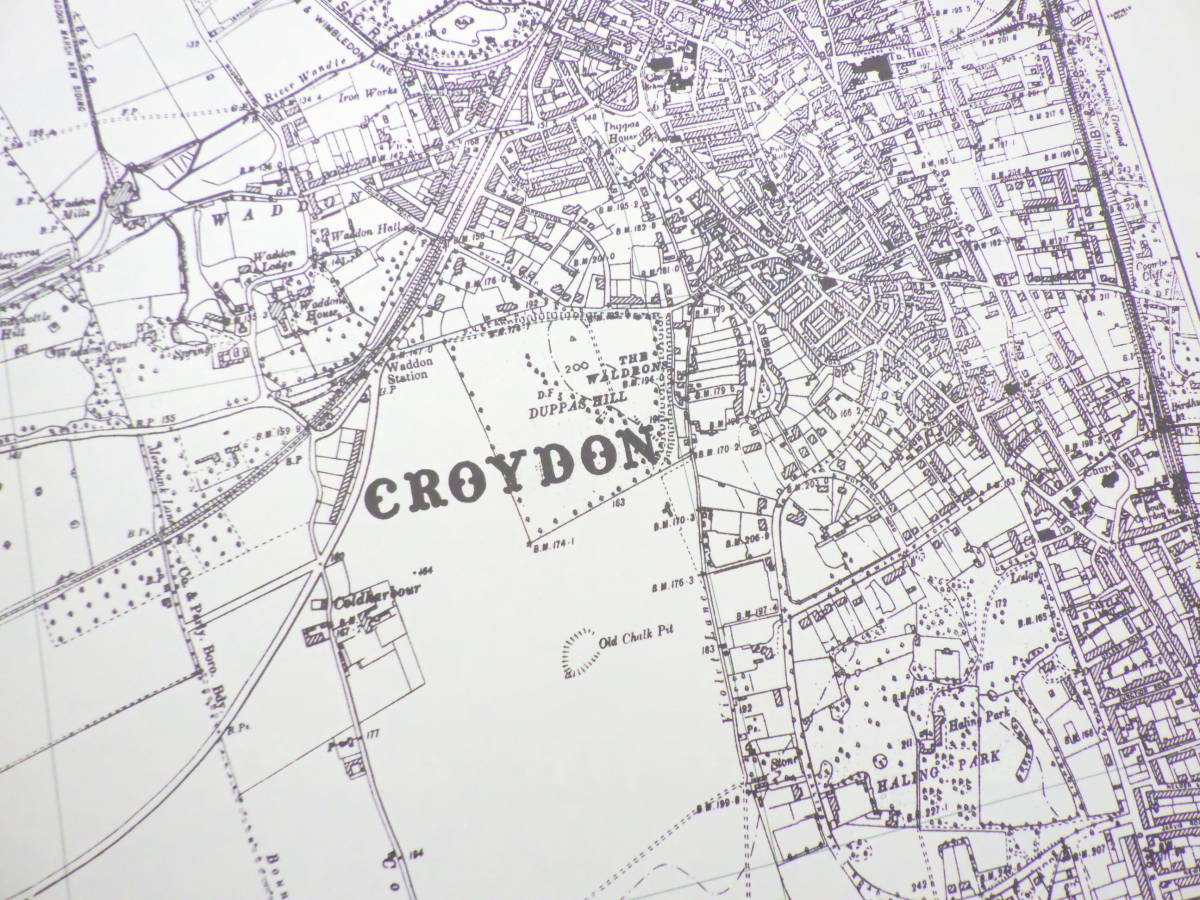 柏書房 1万分の1 ロンドン地形図集成 Topographical Maps of London 
