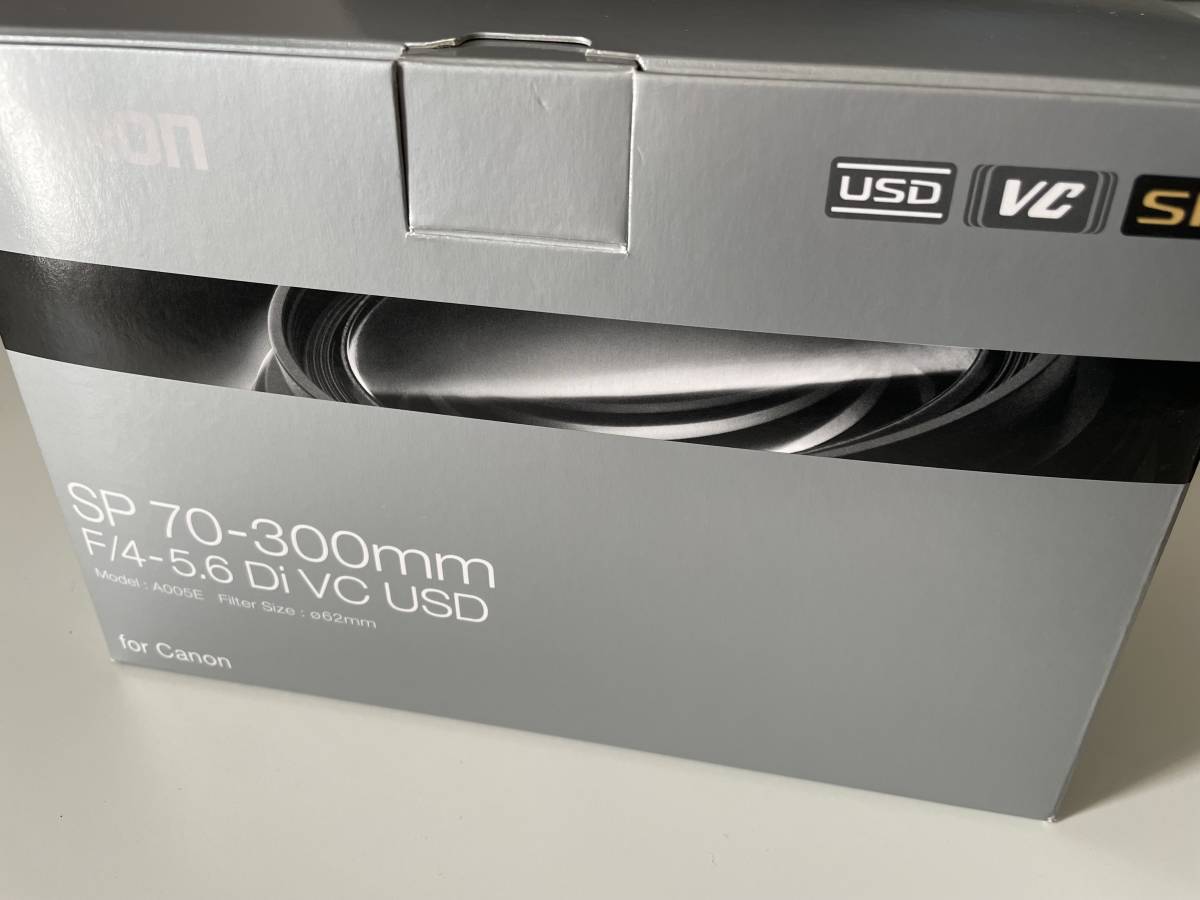 ☆TAMRON CANON用 SP70-300mm F／4-5.6 Di VC USD 美中古・完動品