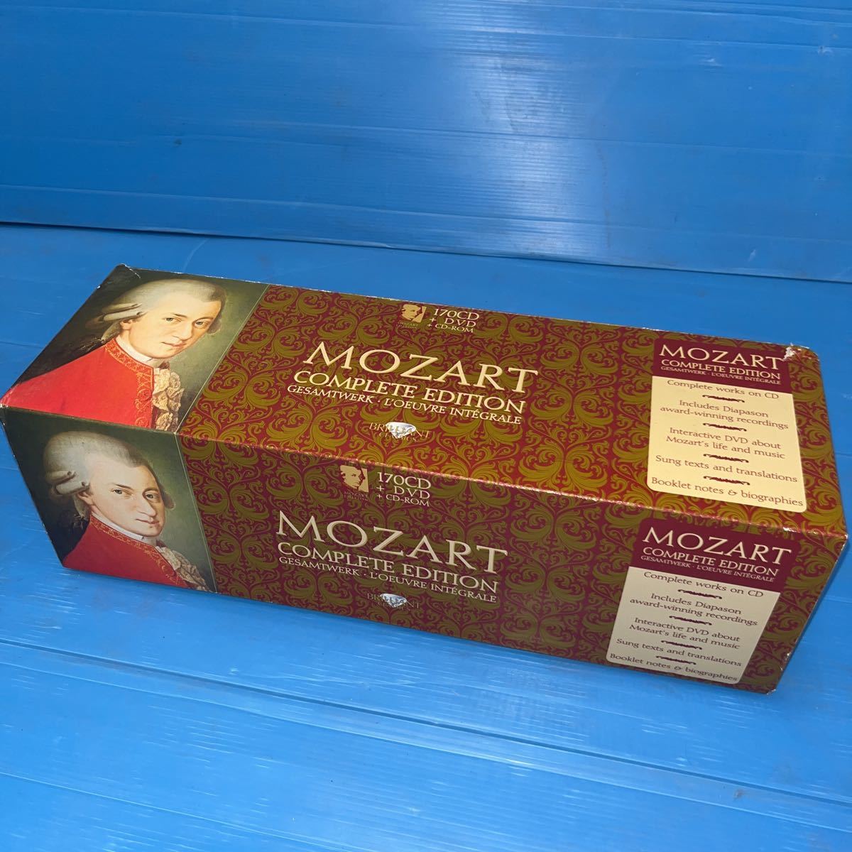 CD モーツァルト大全集 170枚組＋CD-ROM Mozart Complete Edition BOX